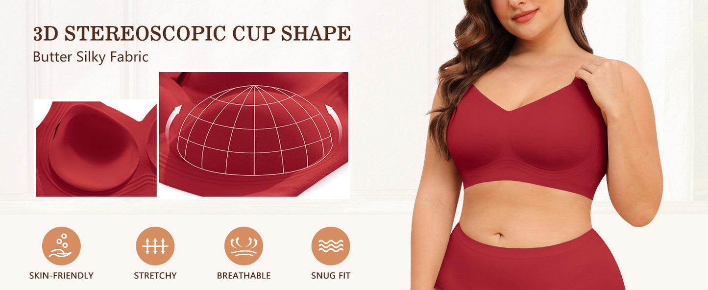 Comfortable All Cup Underwear Without Rims