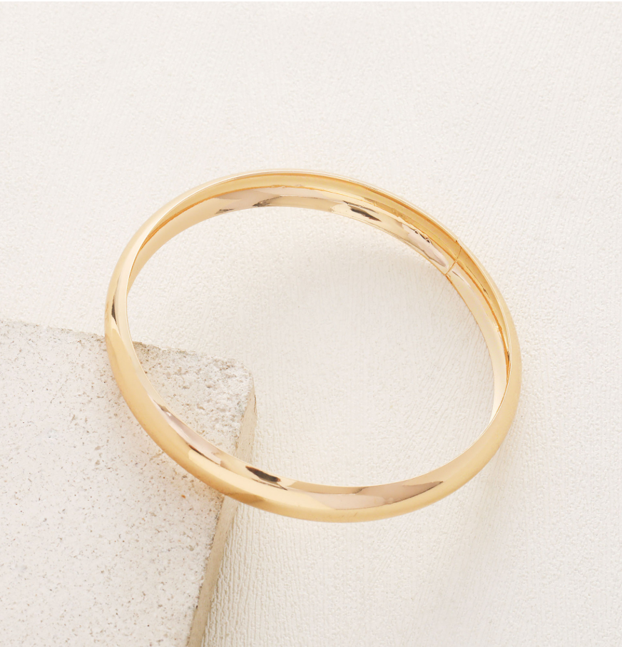 Metal Arc Ring Bracelet