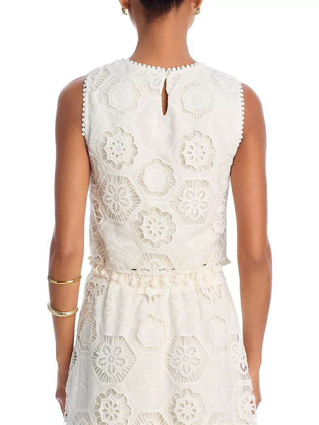 Crochet Vest & Square Crochet Dress