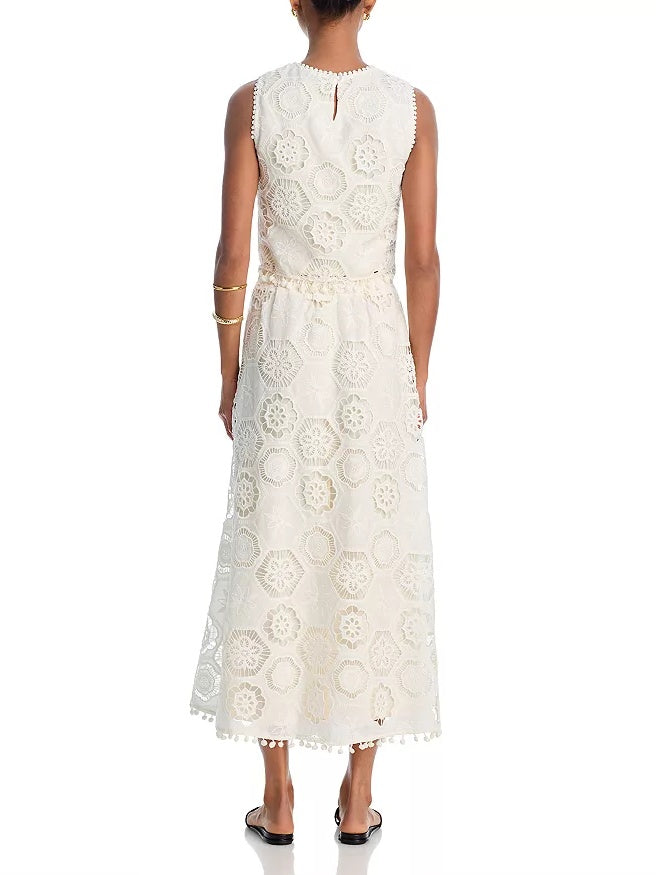 Crochet Vest & Square Crochet Dress