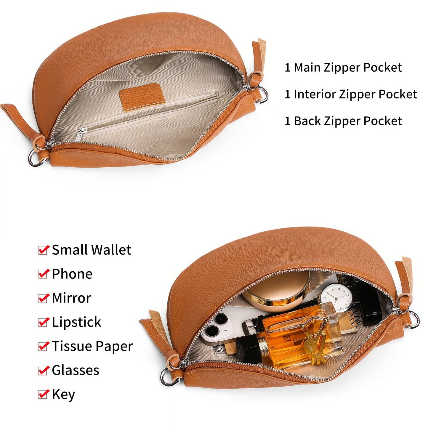 Crossbody Leather Bags