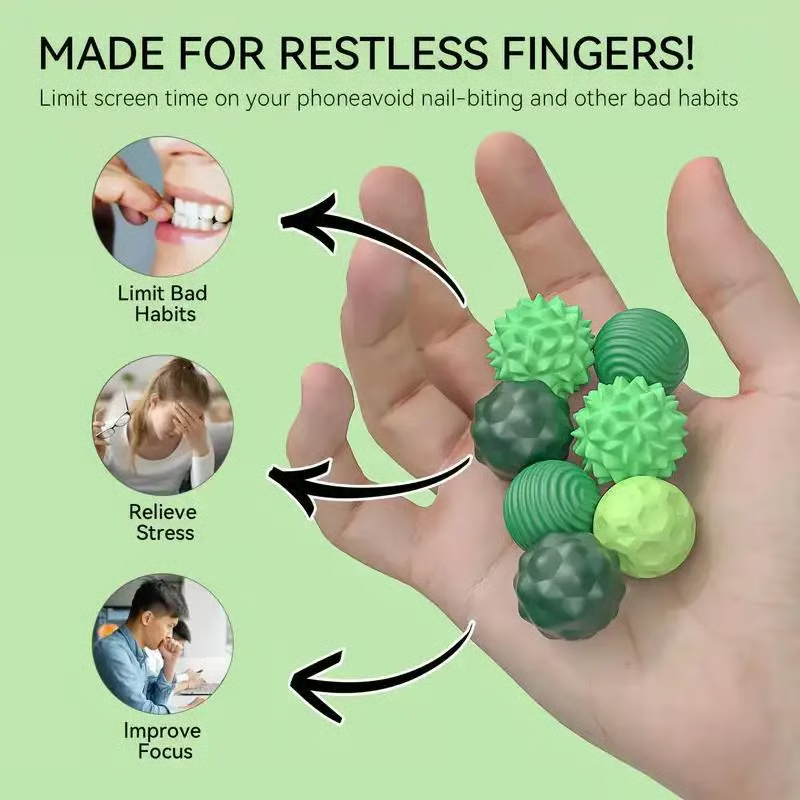Magnetic Sensory Fidget Ball Toy