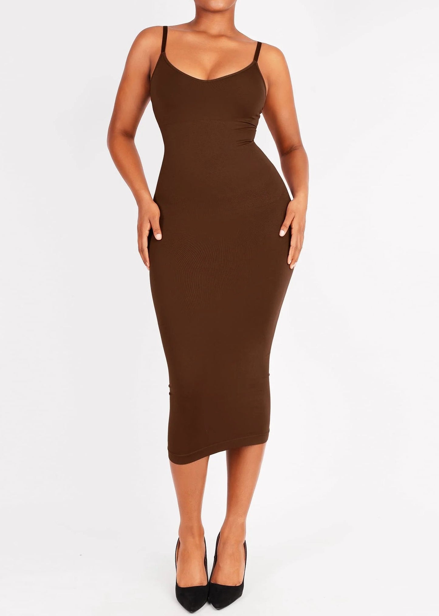 Seamless Midi Body Shaper Dress