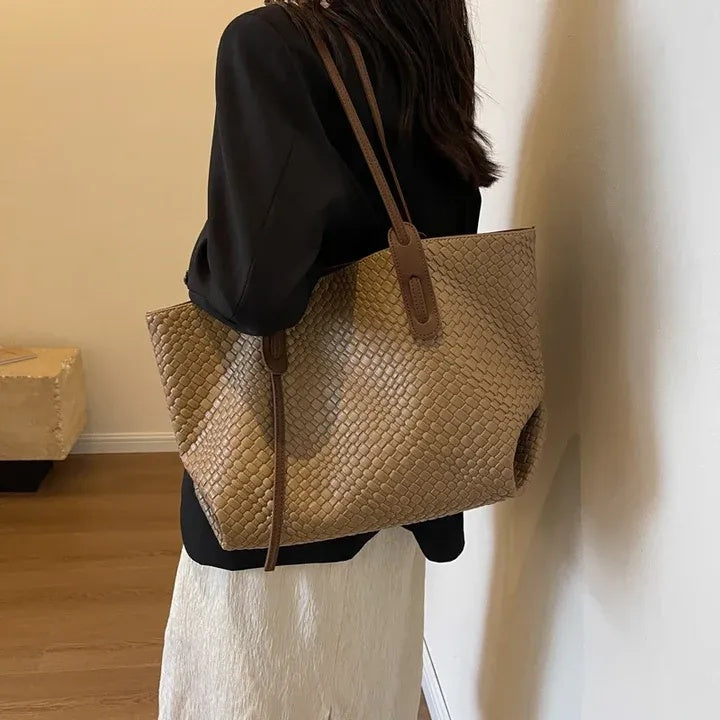 Woven Tote – Effortless Elegance, Every Day