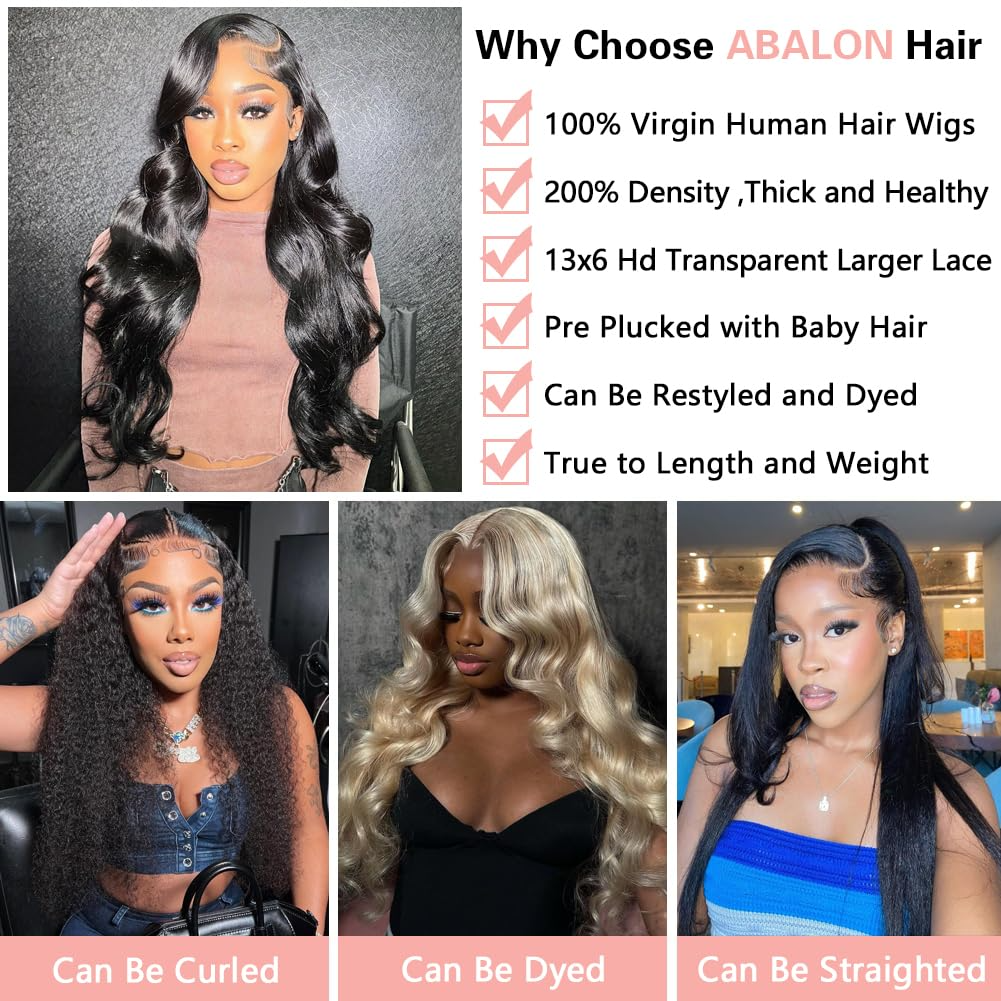 Highlight Balayage Lace Front Wig Human Hair