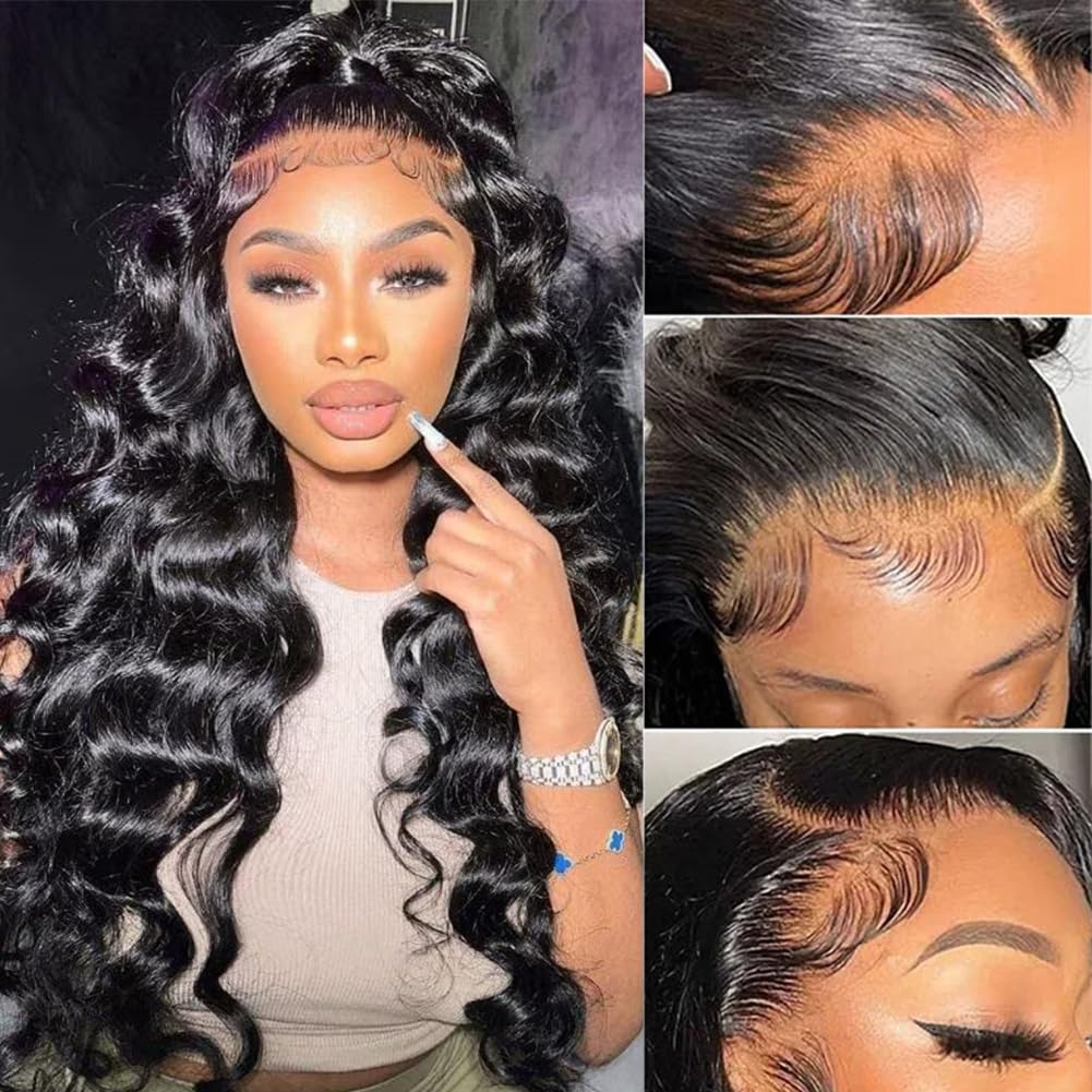 Highlight Balayage Lace Front Wig Human Hair