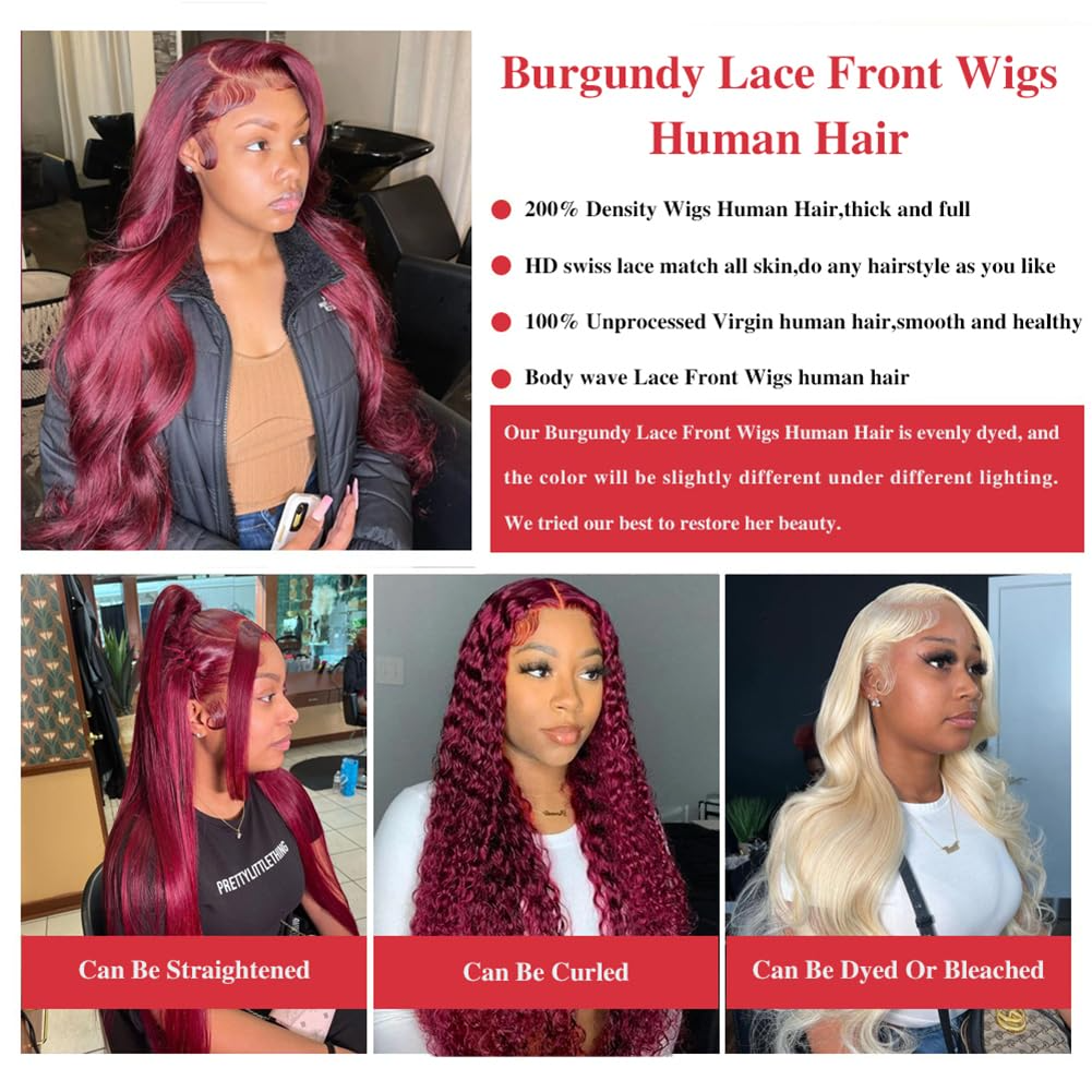 Highlight Balayage Lace Front Wig Human Hair