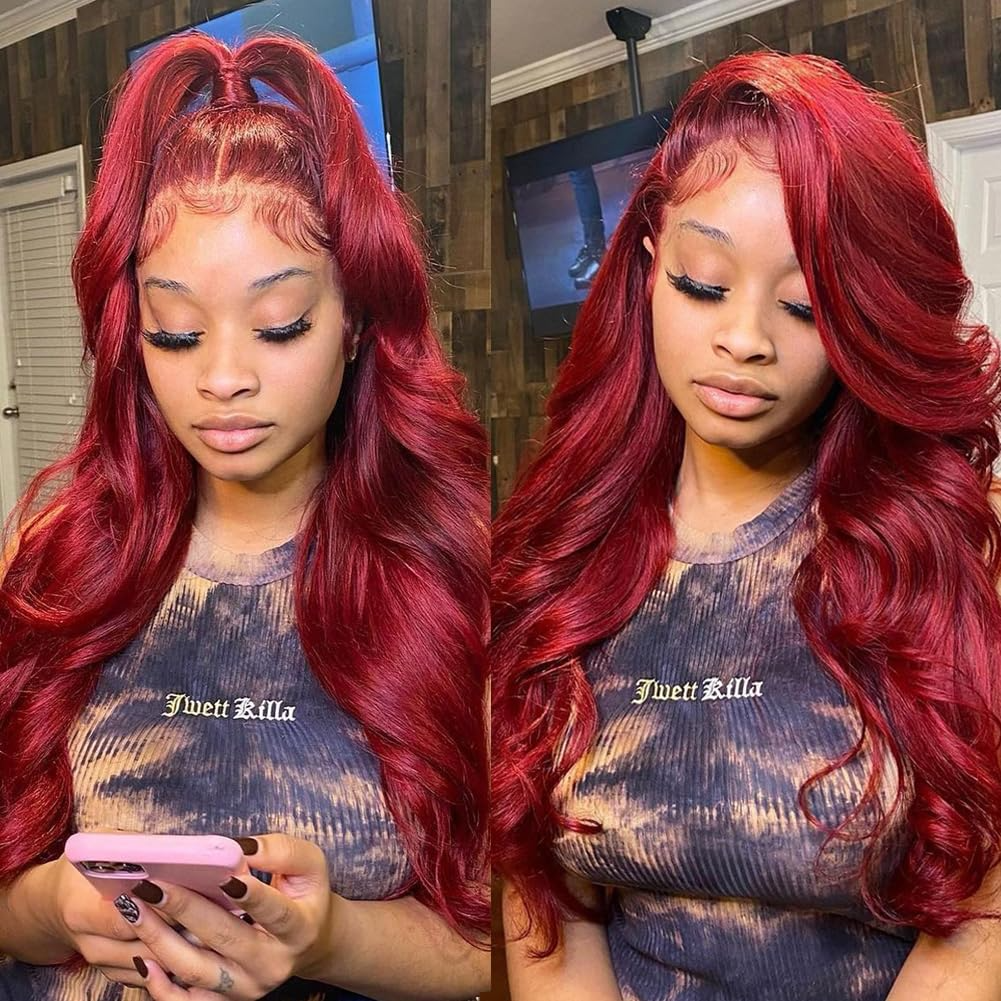 Highlight Balayage Lace Front Wig Human Hair