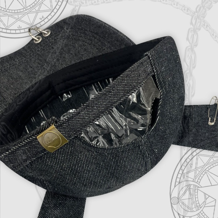Distressed Rabbit Ear Baseball Cap