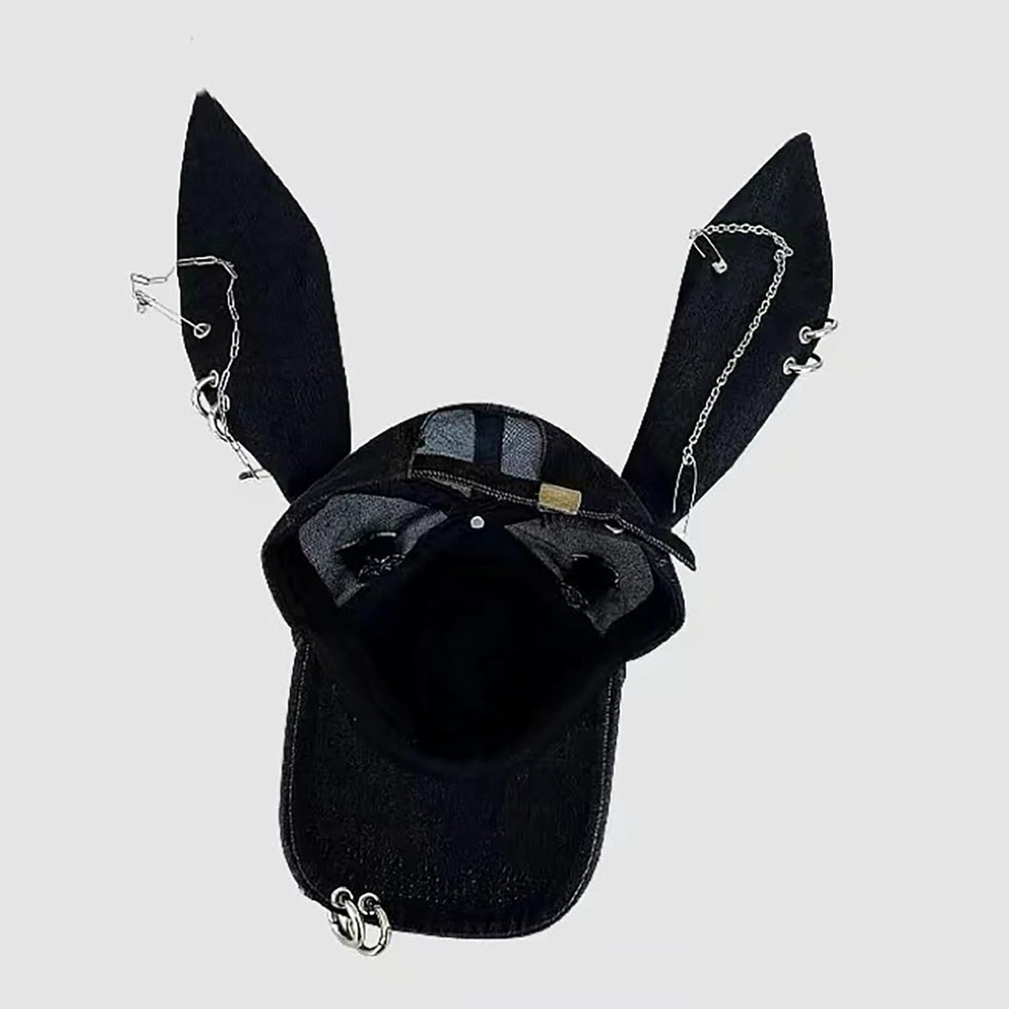 Distressed Rabbit Ear Baseball Cap