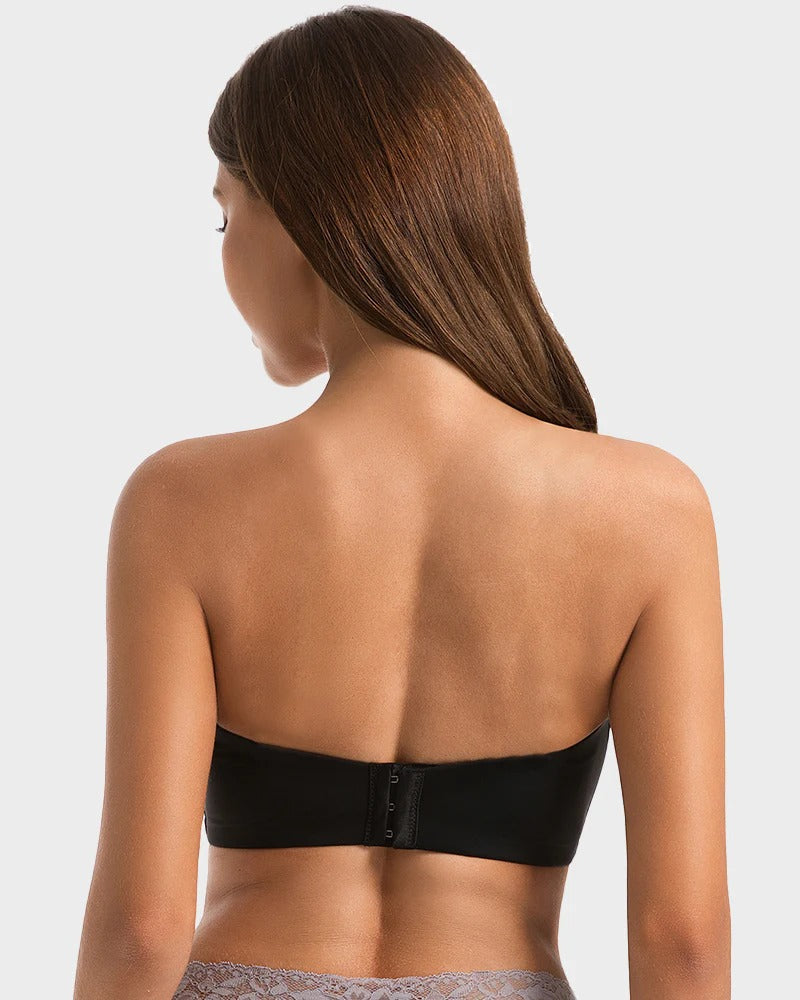 Stropless Anti-Slip Full Overage Headband Bra