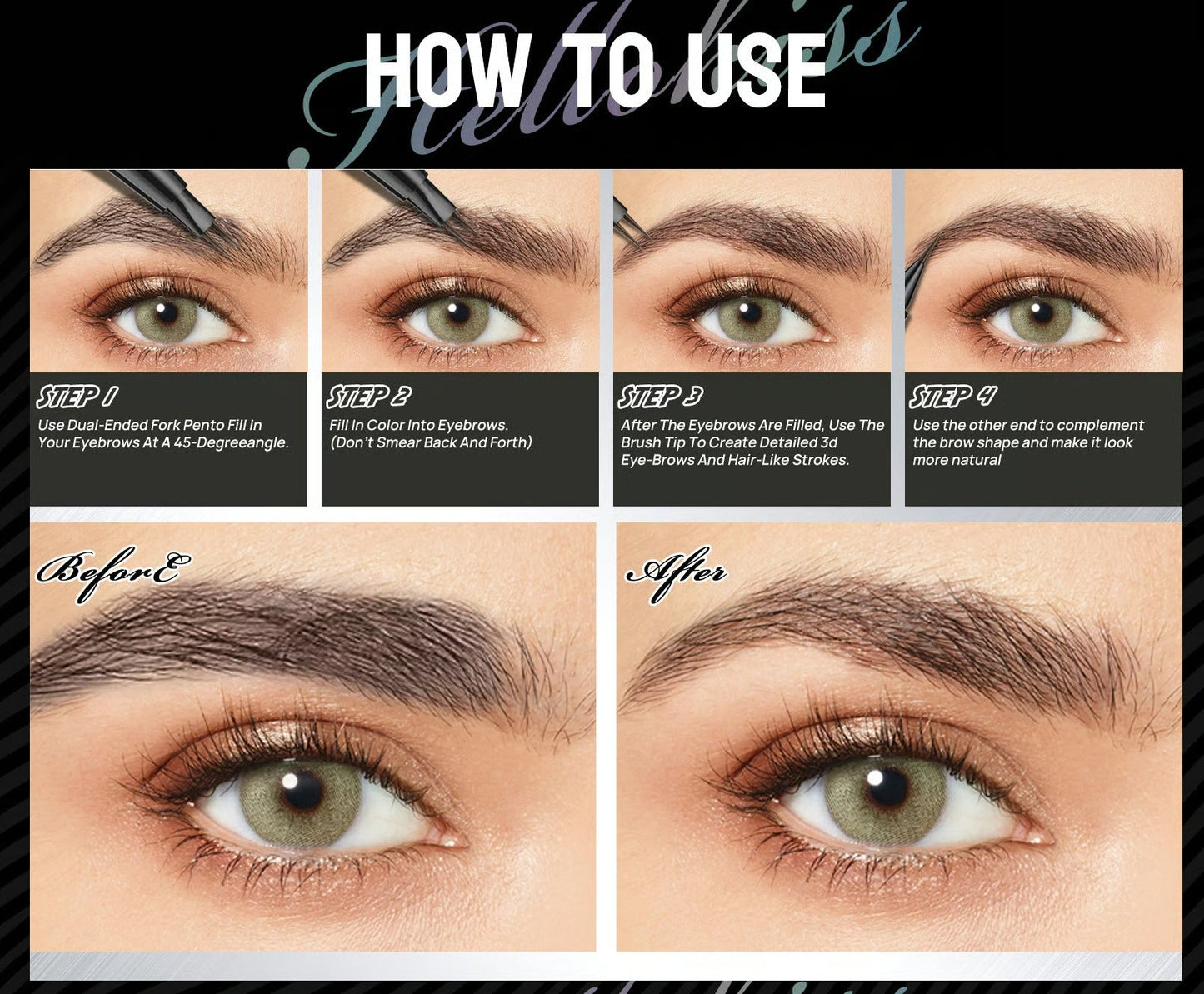 BUY 1 GET 1 FREE JUST $11.99 EACH🔥Microblading Eyebrow Pencil