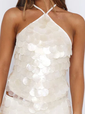 Forgiven Aura Shell Mini Skirt