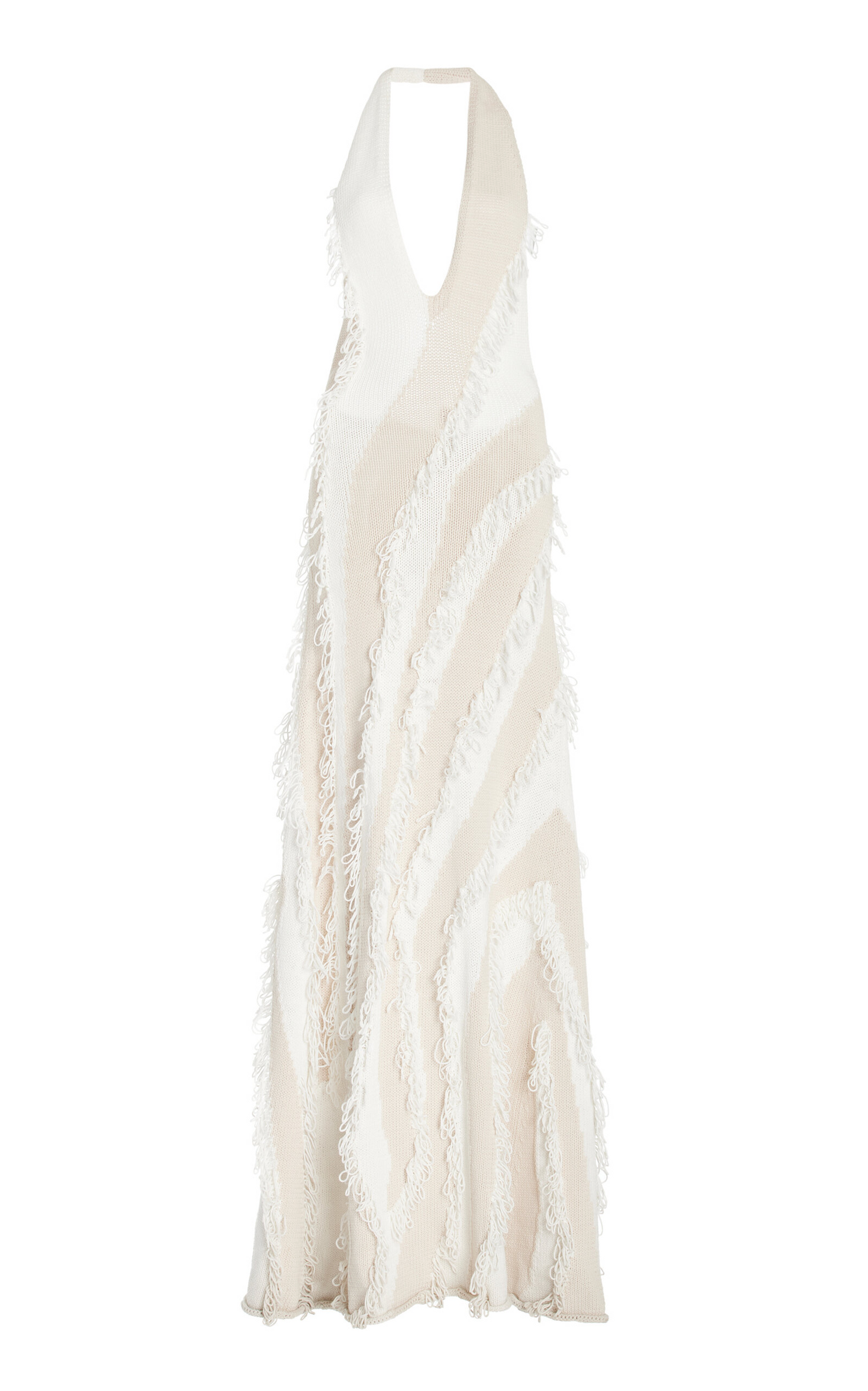 Fluvial Intarsia Roaring Gown