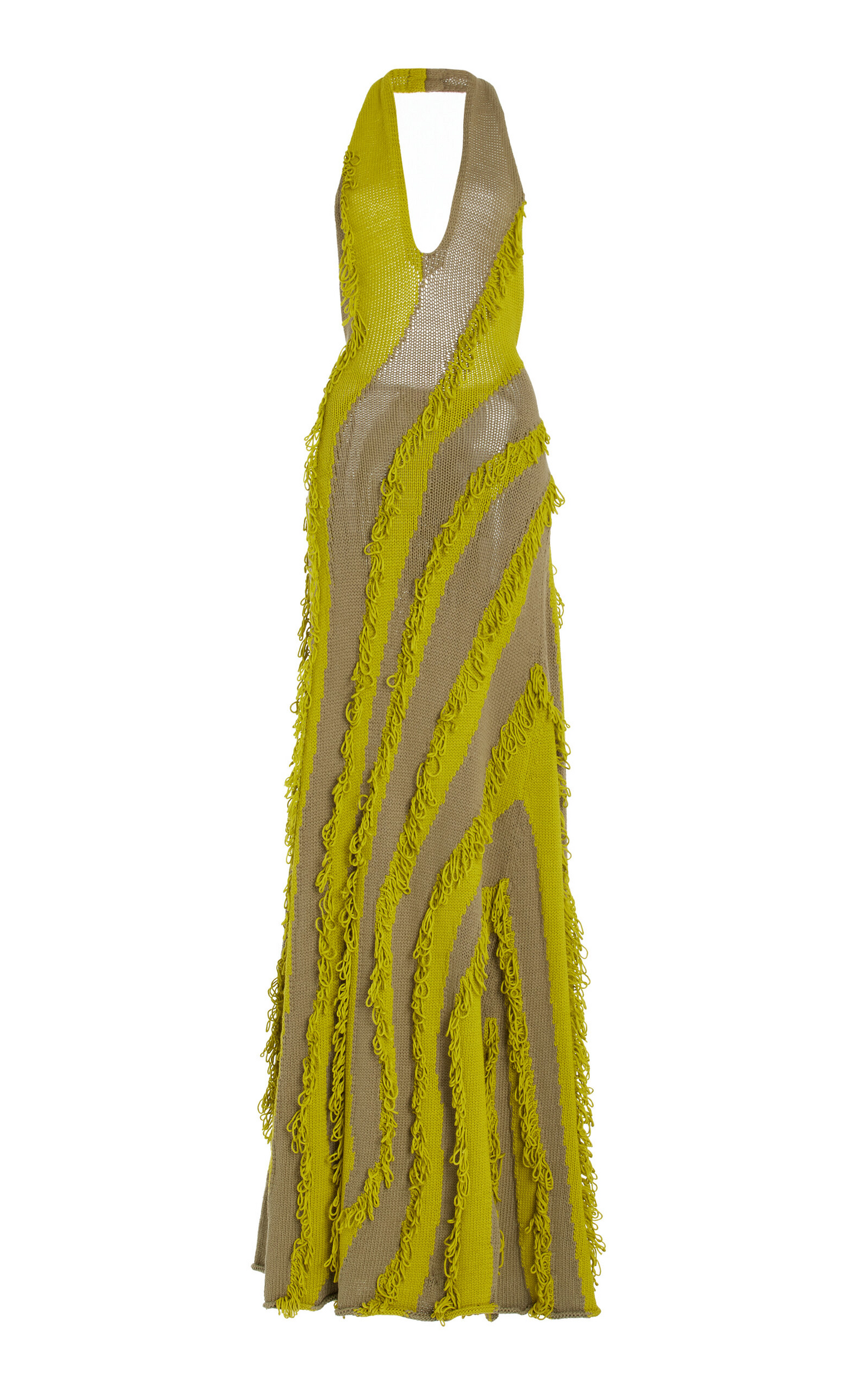Fluvial Intarsia Roaring Gown