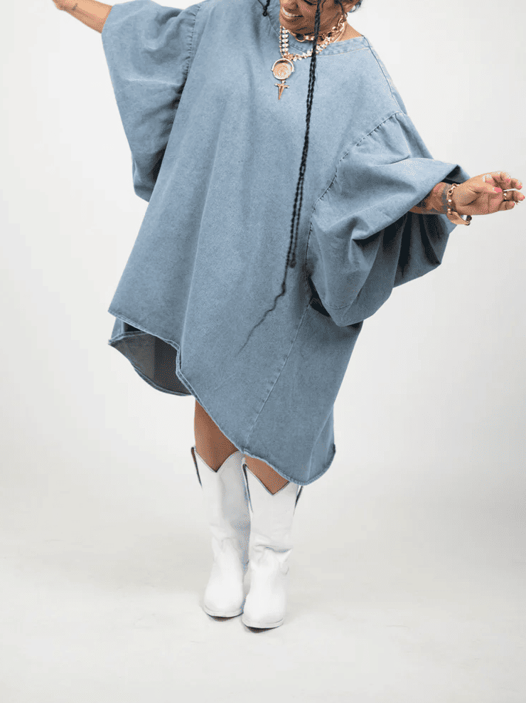 Balloon Sleeves Top