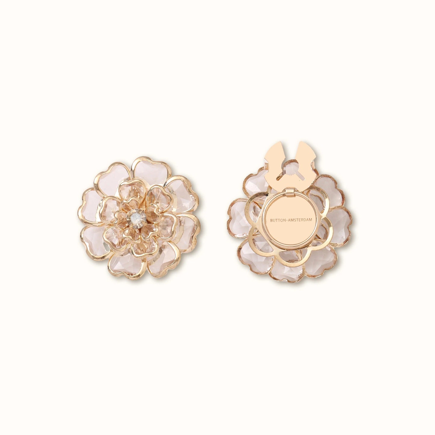 Flower Set Button