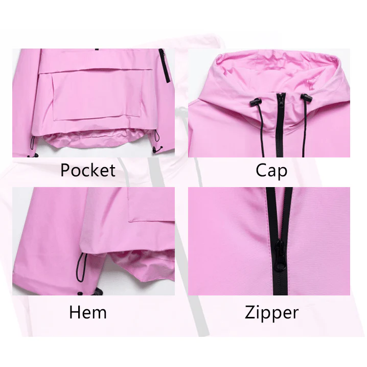 3-in-1 Waterproof Women's Jacket – Rain, Wind & Cold, All Covered