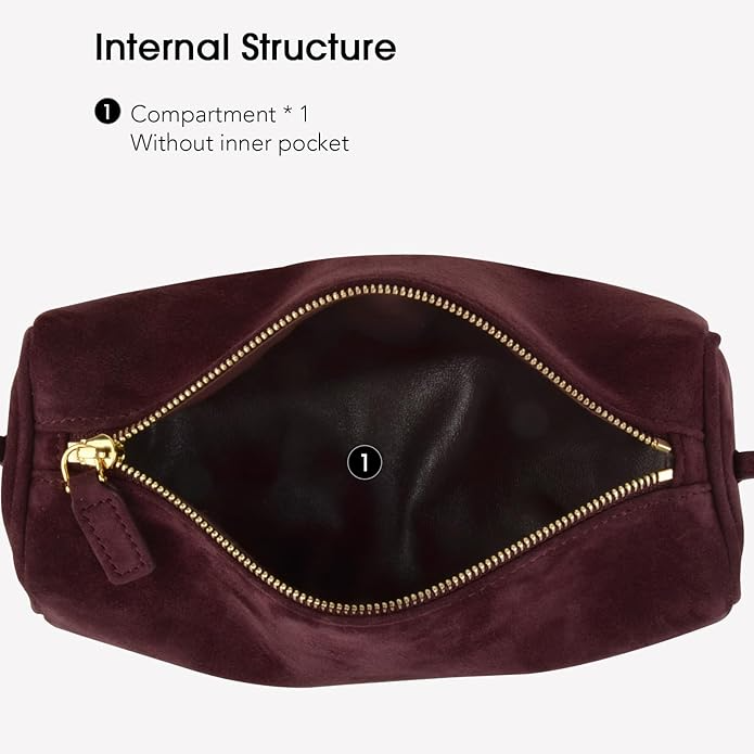 Premium Suede Leather Crossbody Purses For Women