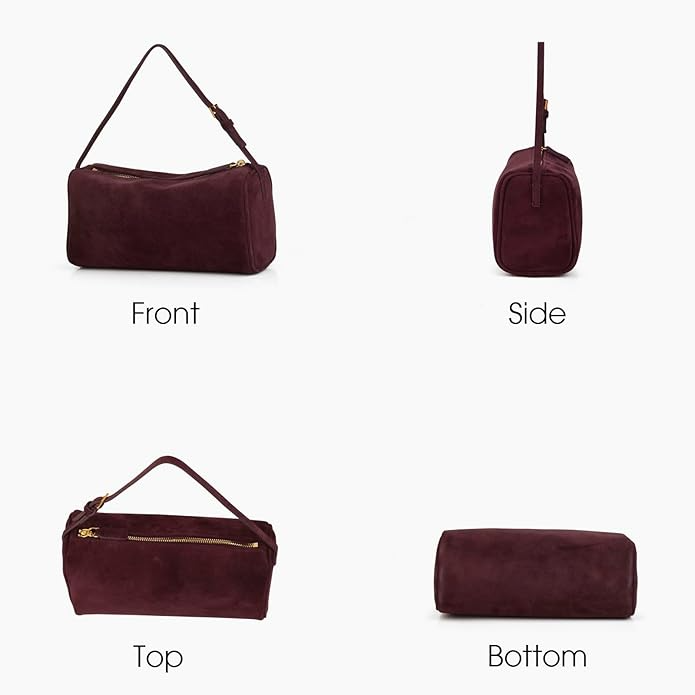 Premium Suede Leather Crossbody Purses For Women