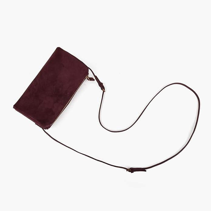 Premium Suede Leather Crossbody Purses For Women