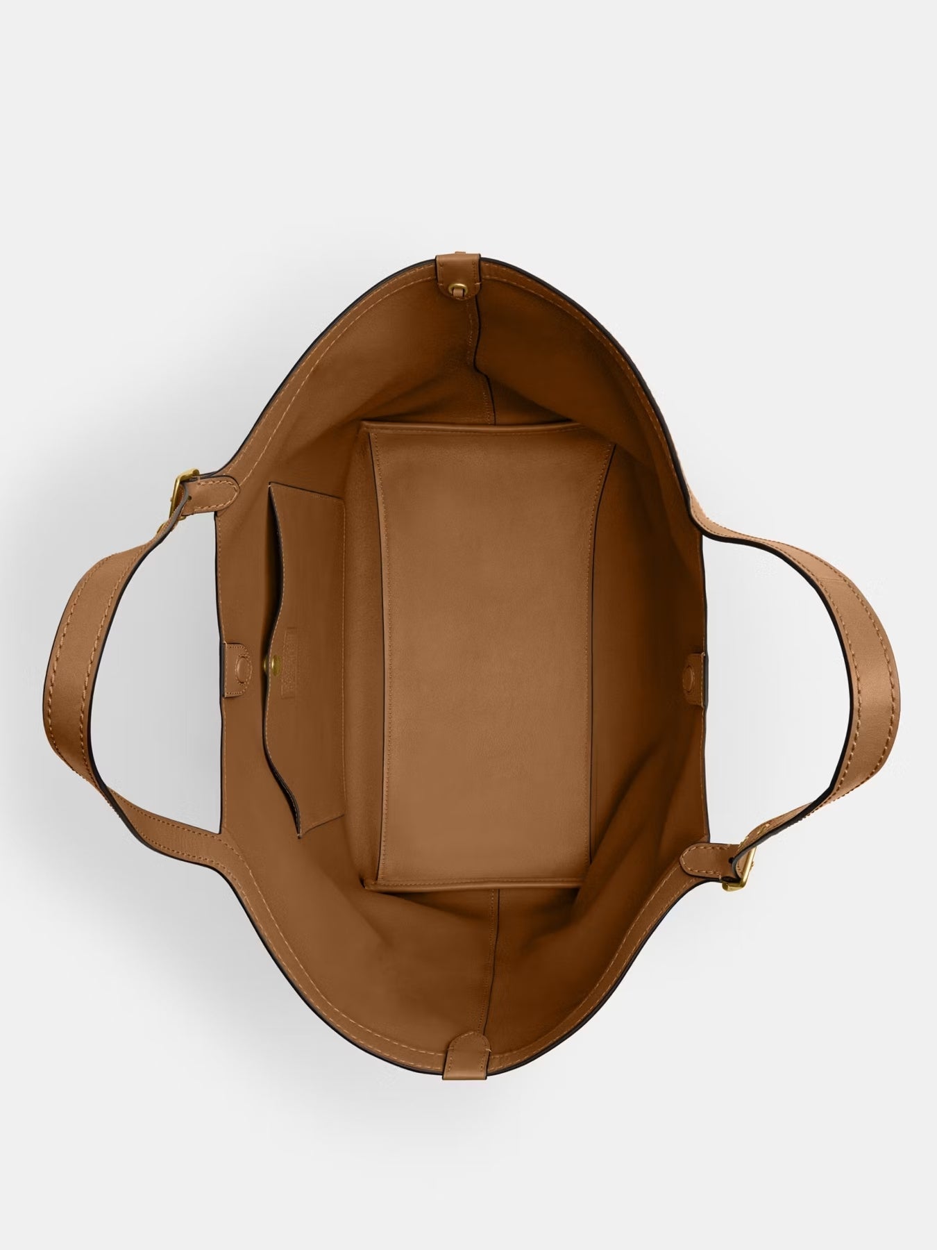 Grain Leather Tote Bag