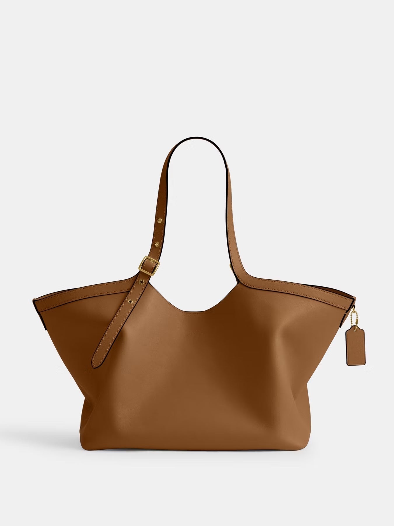 Grain Leather Tote Bag