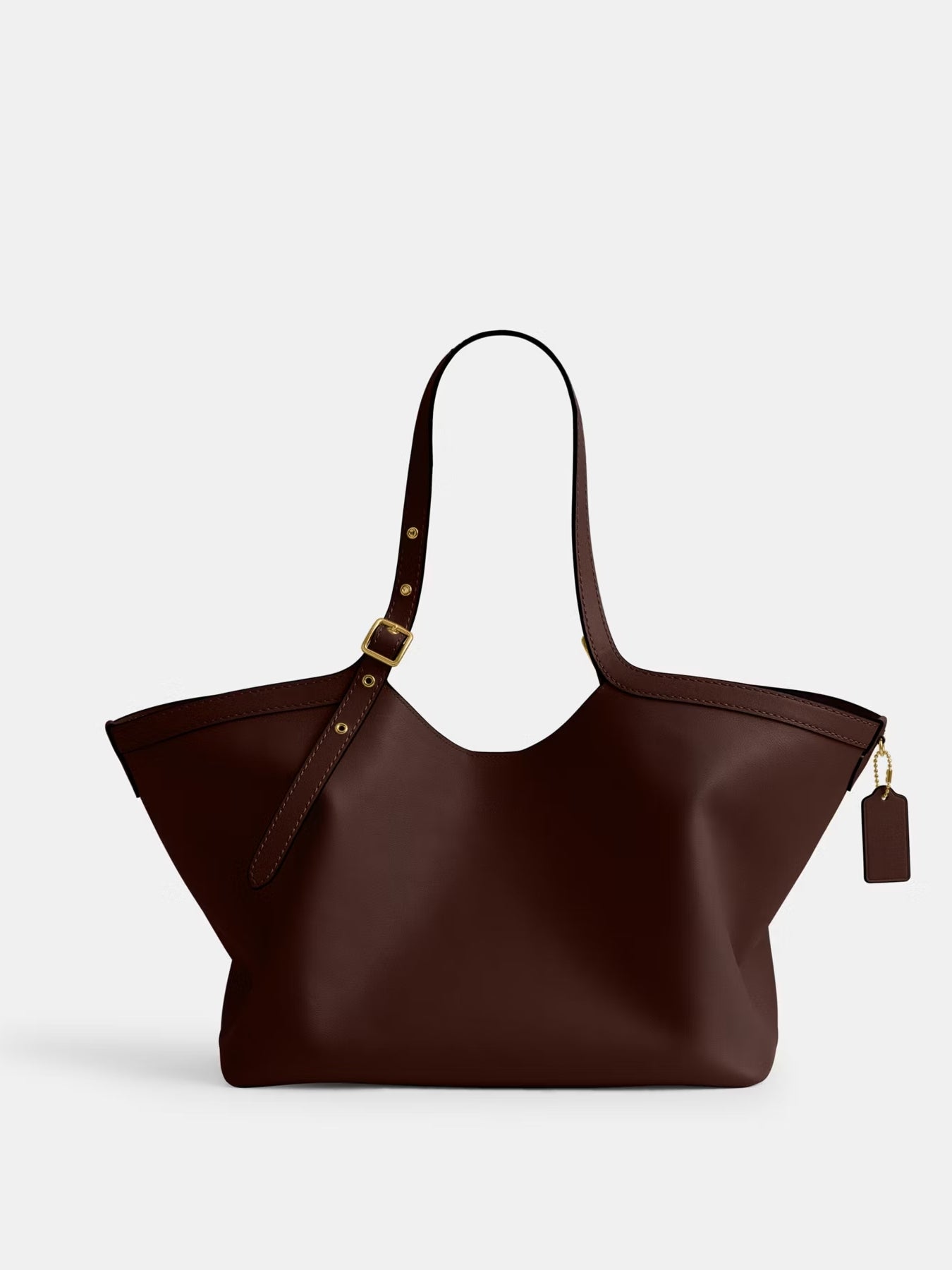 Grain Leather Tote Bag