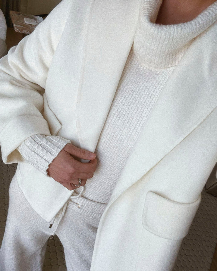 Open-front Design Icon Coat