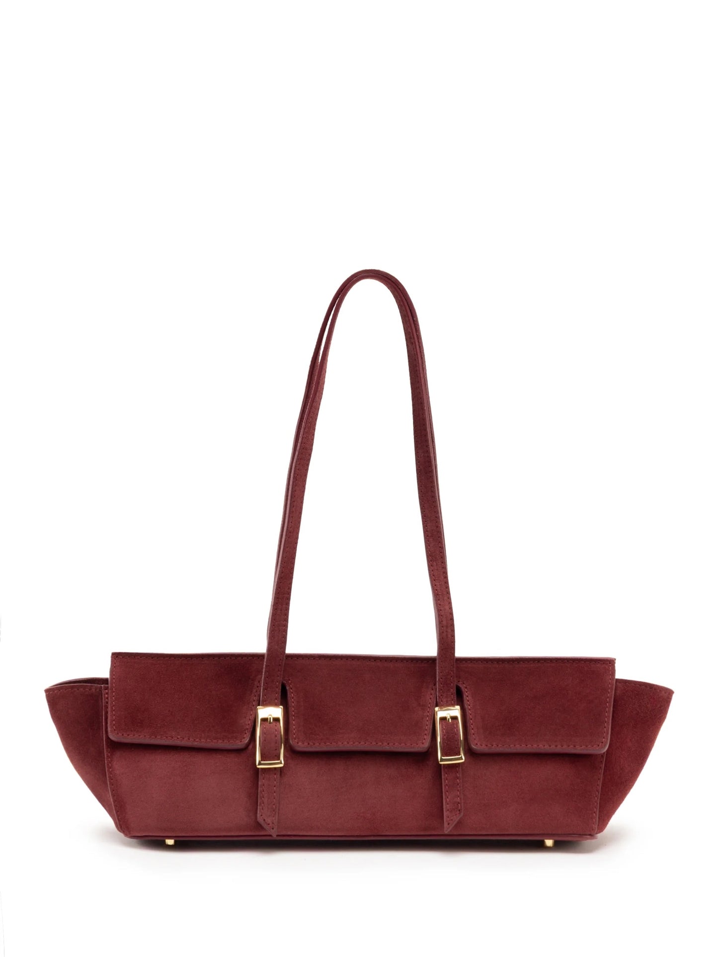 Suede & Leather Large Capacity Handbag Shoulder Bag