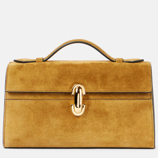 Calf Leather Suede Tote Bag