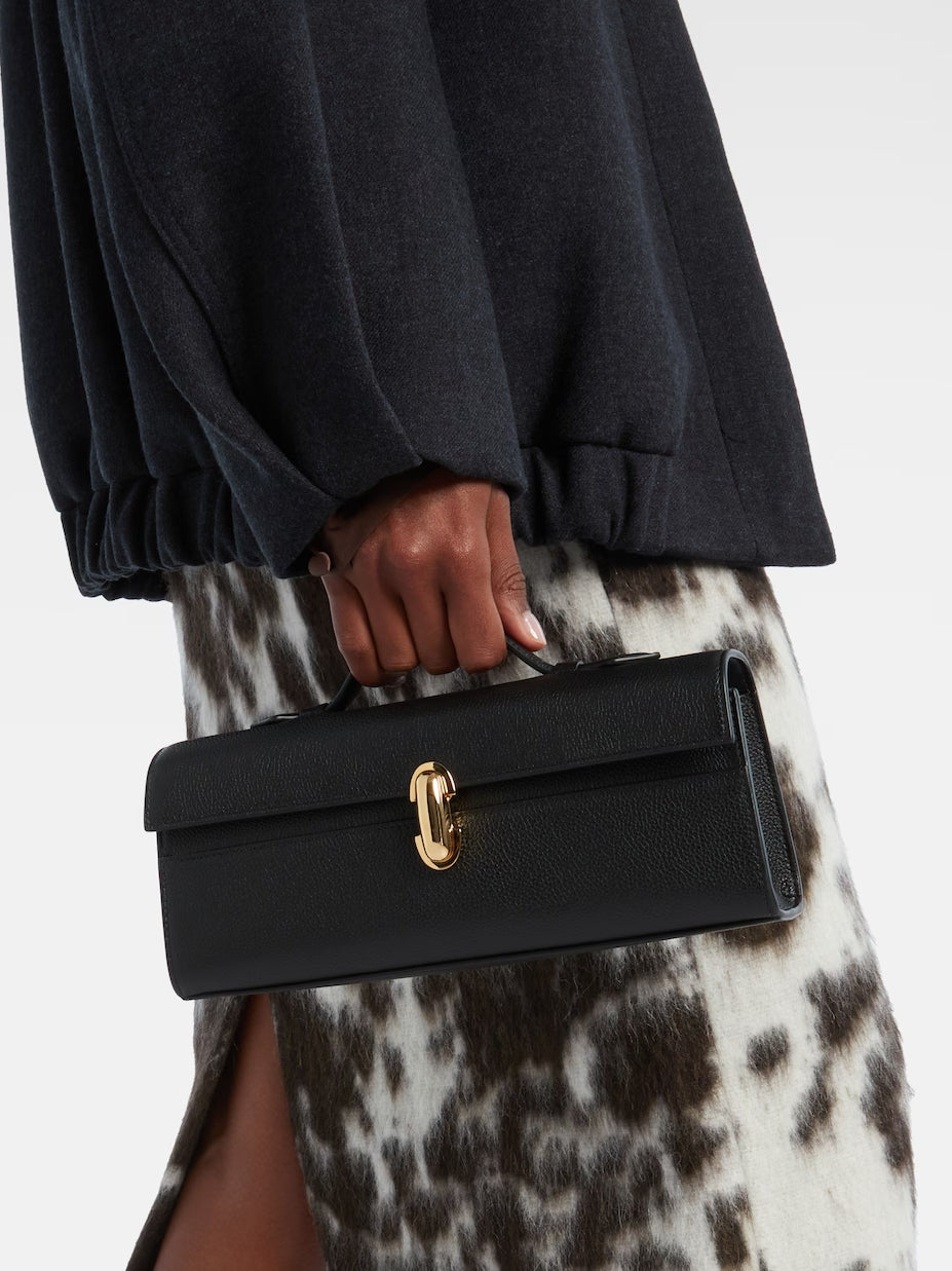 Calf Leather Suede Tote Bag