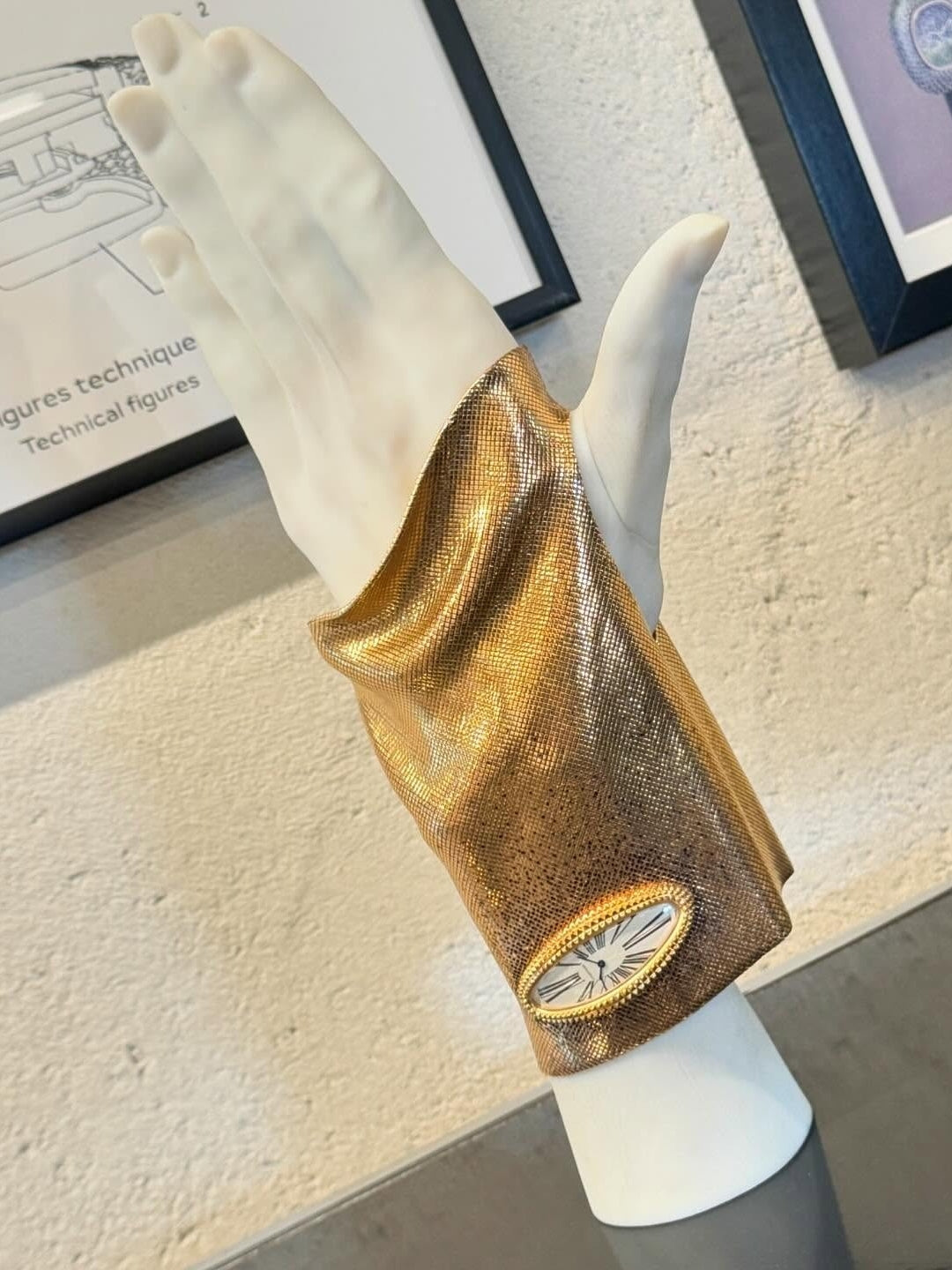 Gold Glove Watch