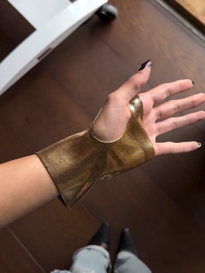 Gold Glove Watch