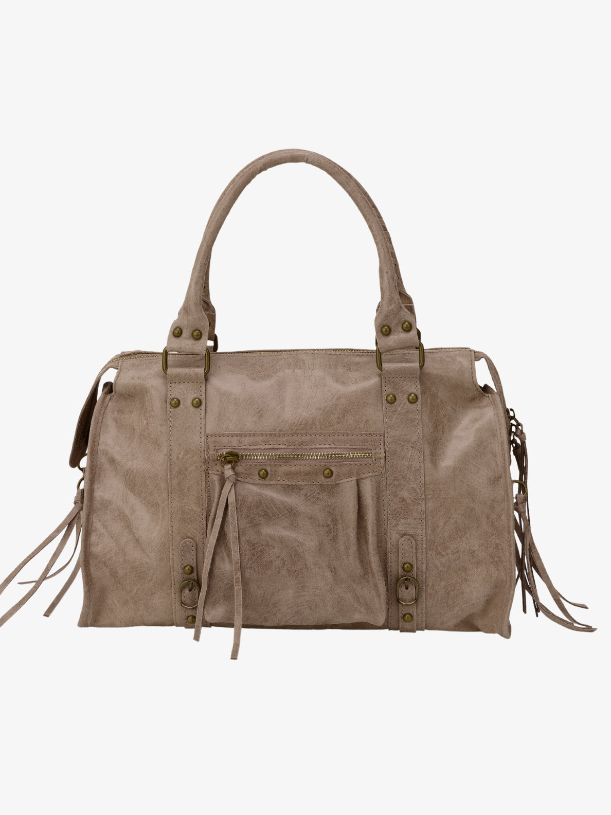 Leather Shoulder Handbag