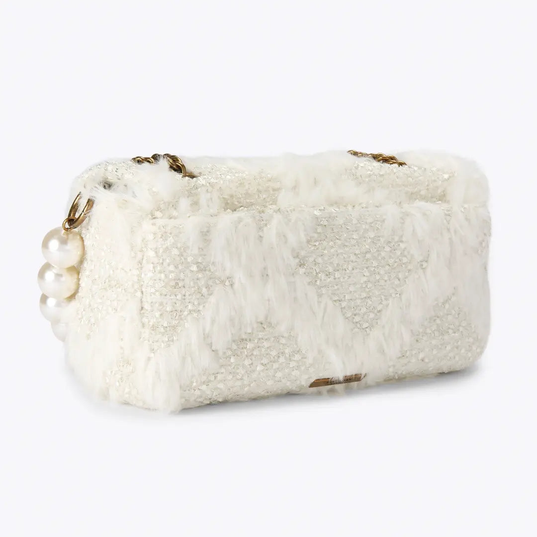 Large Pearl Shoulder Strap Bag