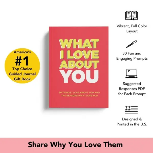 What I Love About You. Why I Love You Fill-in-the-Blank Gift Book