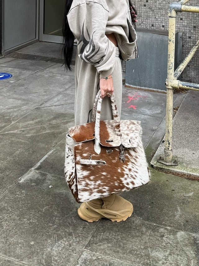 The Cowhide Leather Bag