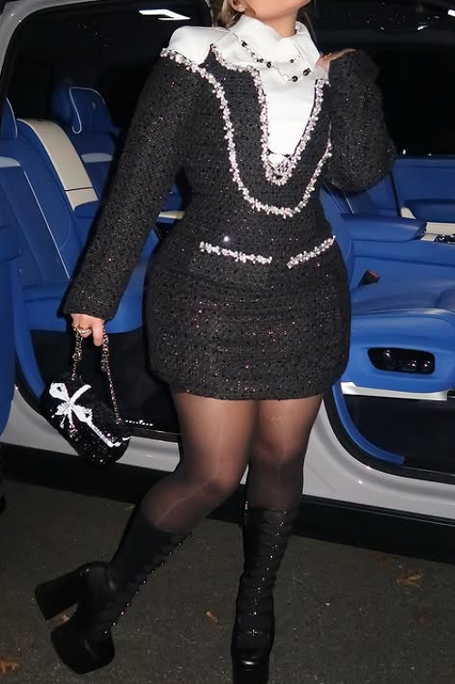 Pearl Blazer Mini Dress