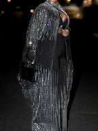 Sequined Sparkle Shine Blouse & Rhinestones Pants