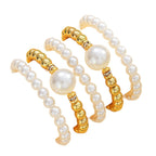 Chill Pearl Overlapping Bracelets