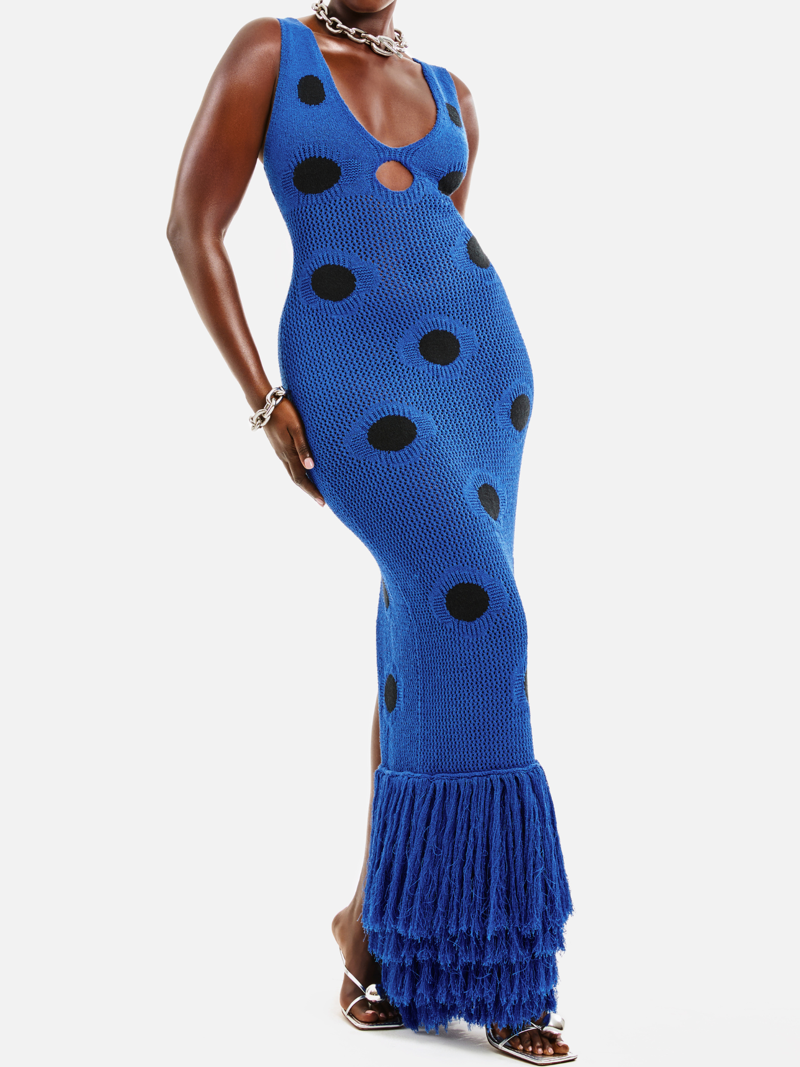Forest Knit Maxi Dress