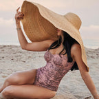 Seaside Beach Sun Hat Oversized Straw Hat