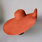 Seaside Beach Sun Hat Oversized Straw Hat