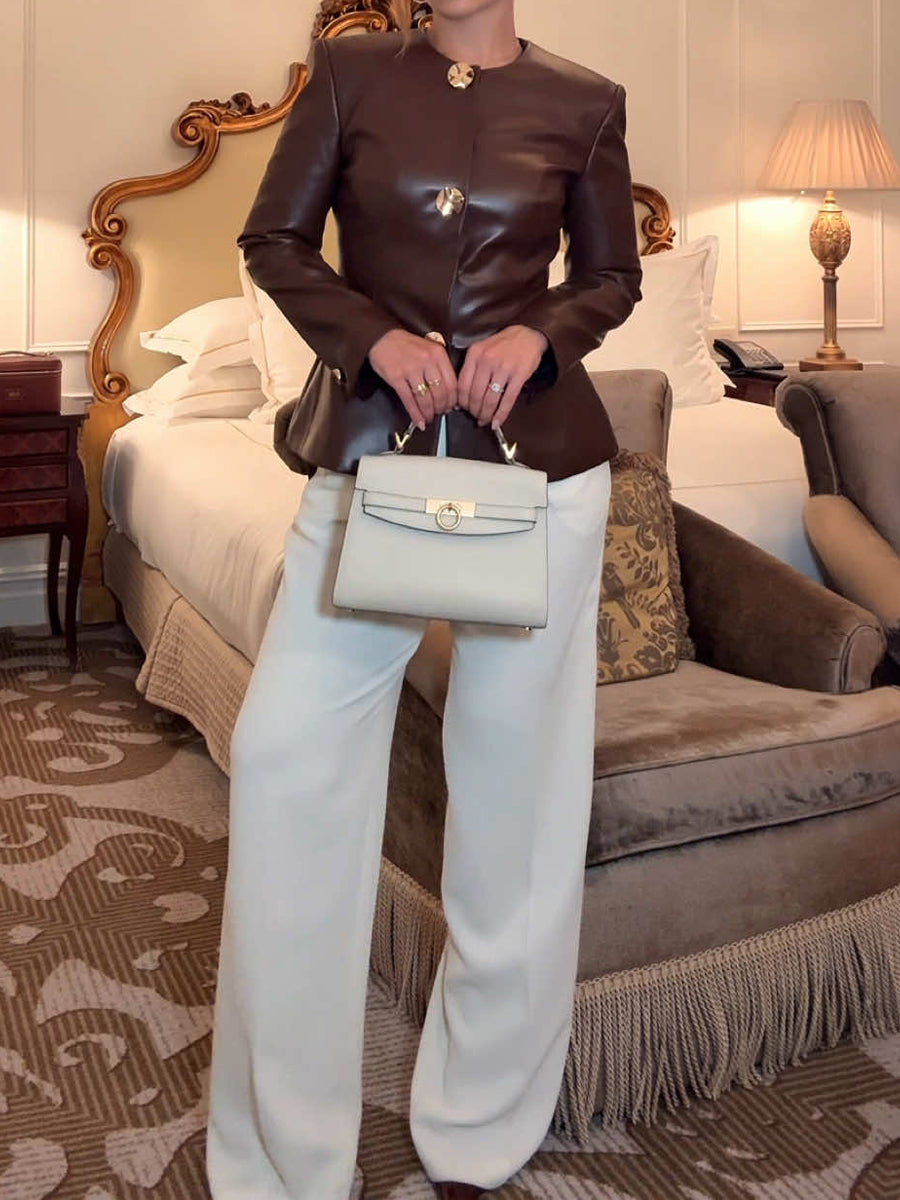 Elegant Button Up Blazer