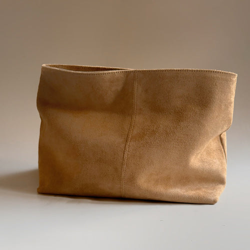 Soft Leather Large Capacity Clutch