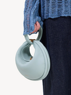 Solid Color Multiple Back Method Crescent Bag