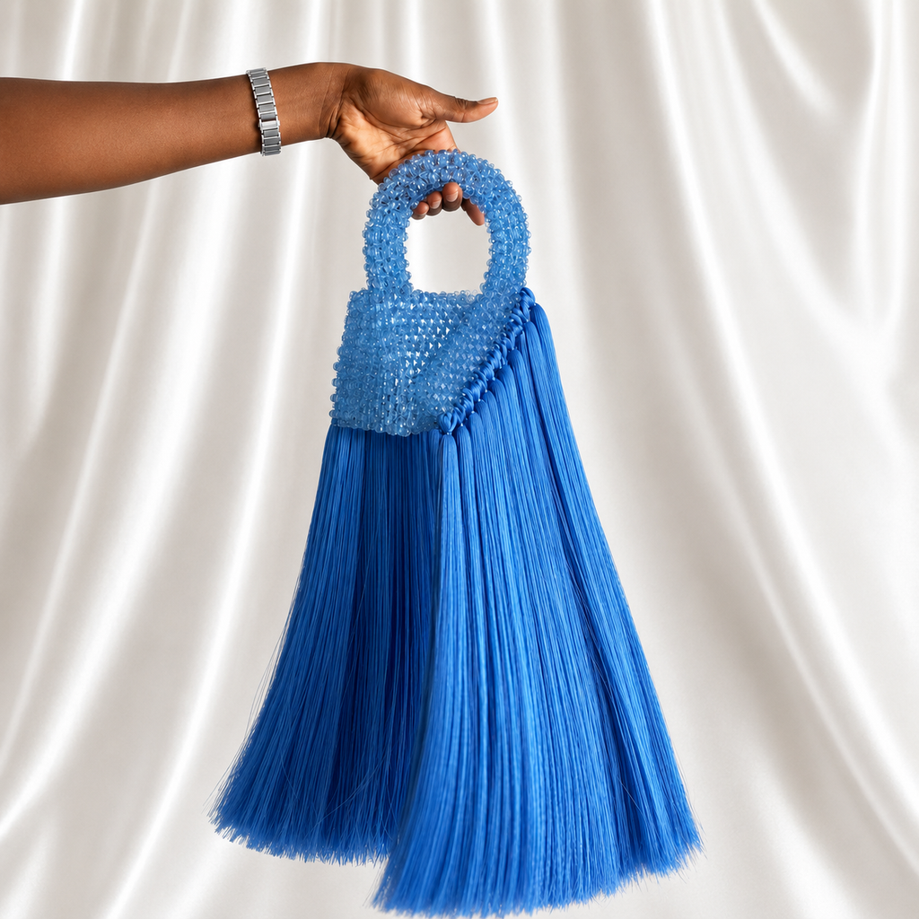 Fringe Crystal Handbag