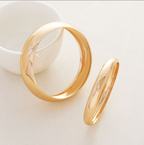 Metal Arc Ring Bracelet