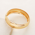 Metal Arc Ring Bracelet